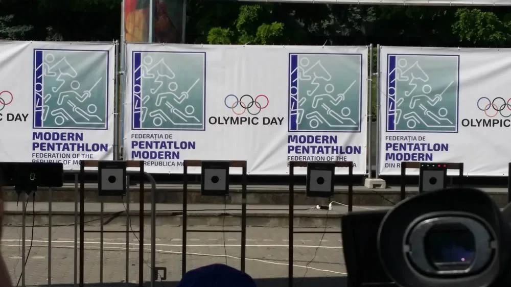 Pentatlonul – în centrul atenției la Olympic Day Chișinău (1)