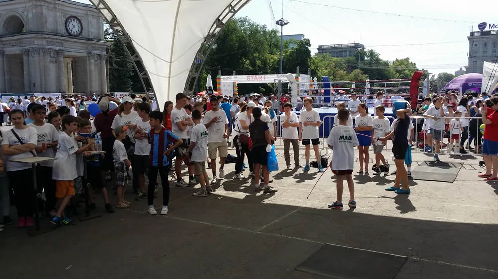 Pentatlonul – în centrul atenției la Olympic Day Chișinău (8)