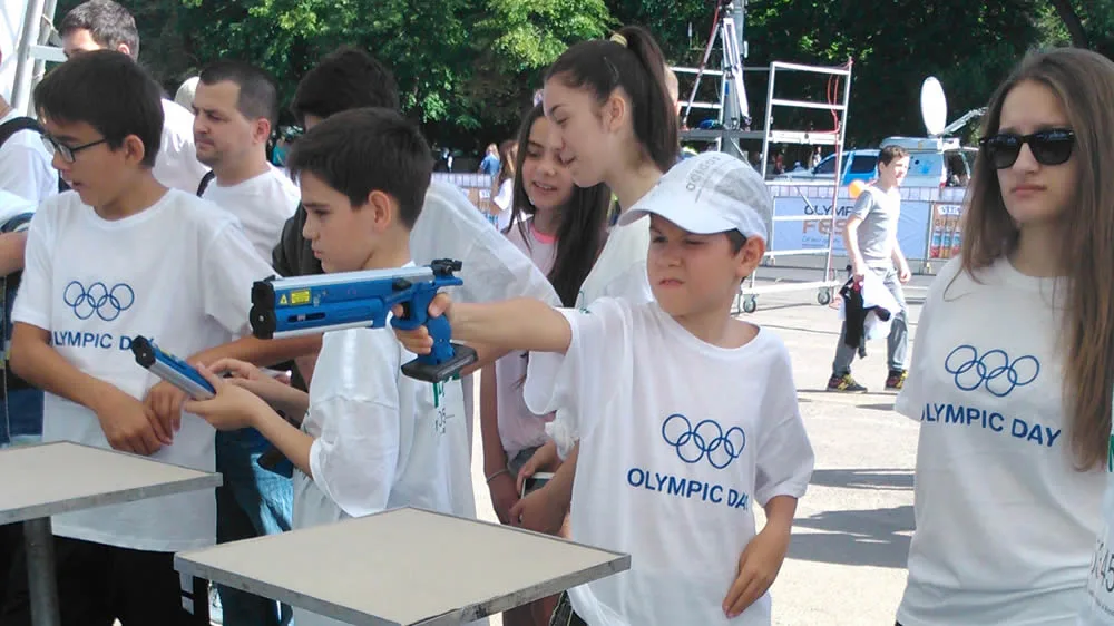 Pentatlonul – în centrul atenției la Olympic Day Chișinău (9)